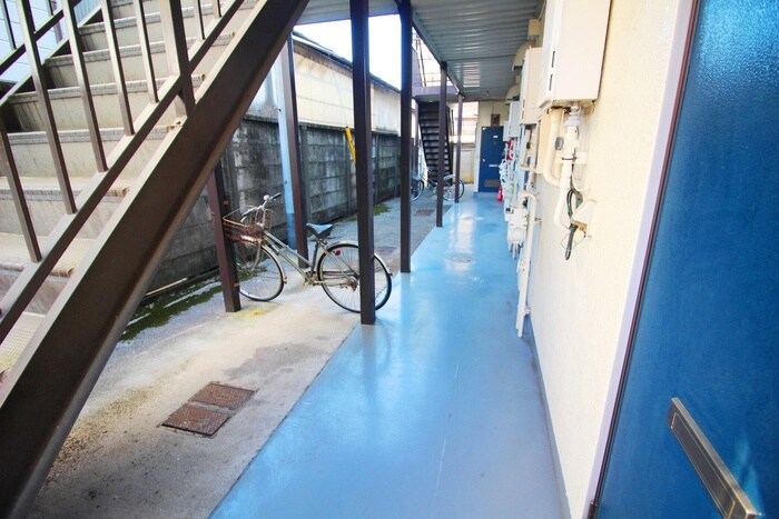 パ－ルハイムの駐輪場