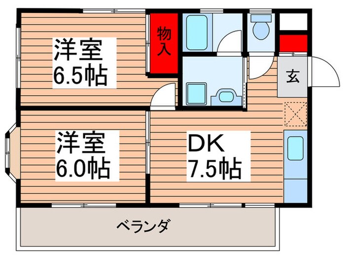 ステラハイム５１の間取り図