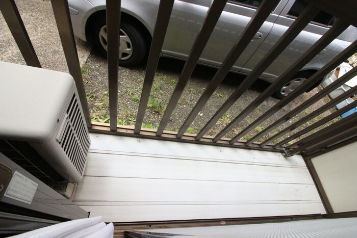 コーポたつみのベランダ・バルコニー