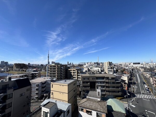 室内からの展望