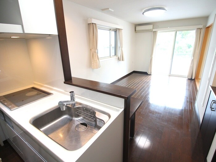 松下邸貸家の室内からの展望