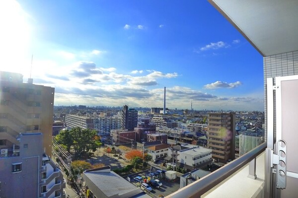 室内からの展望