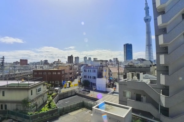 室内からの展望