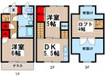 タウンカテッジの間取図