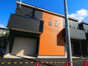 仮)三芳ガレージハウス　A棟外観写真