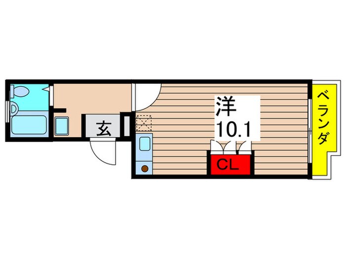 Excelﾄﾐｻﾞﾜの間取り図