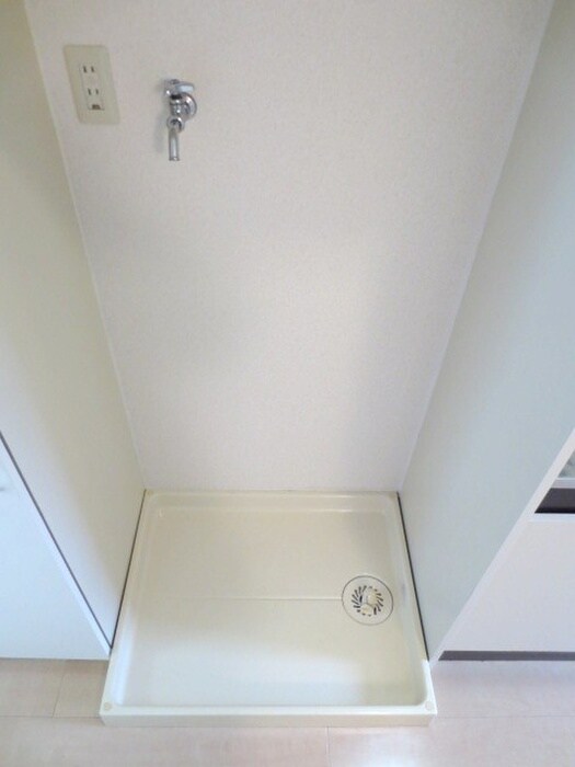 ベルメゾンエスの洗濯機置場