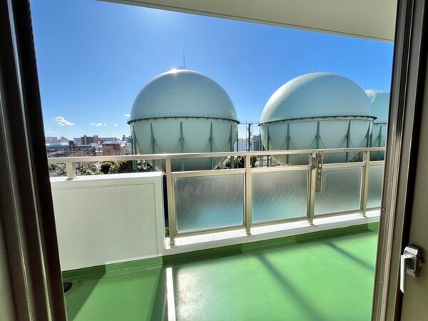室内からの展望