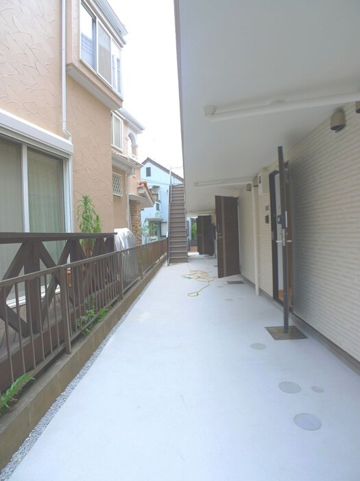 ティエラ船橋のエントランス部分