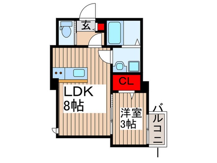 仮)KEIAI　RESIDENCE　北大宮の間取り図