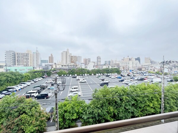 室内からの展望