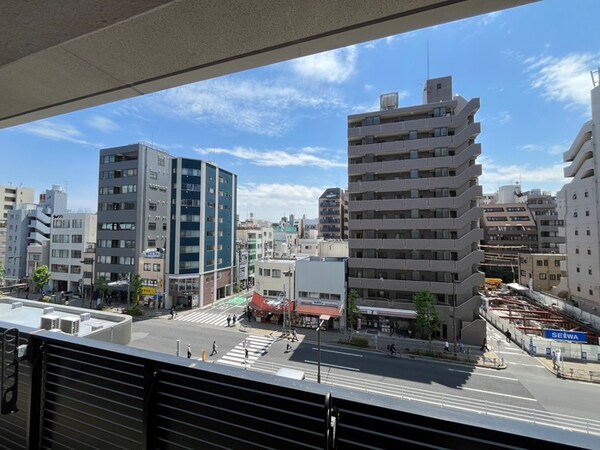 室内からの展望