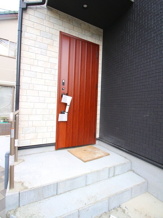 仮)川越市的場新築MAISON　3号棟のエントランス部分