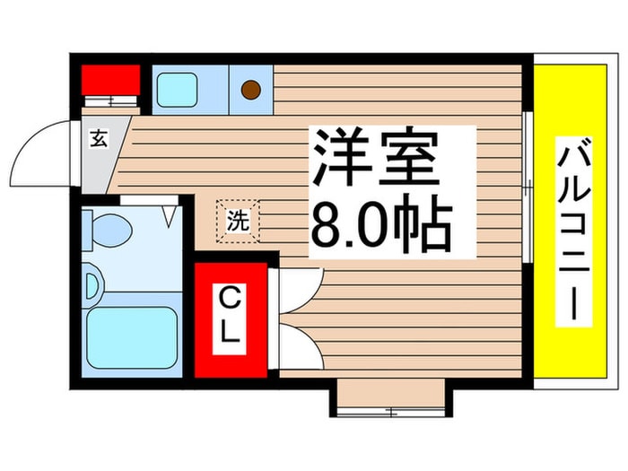 ナイス　ワンの間取り図