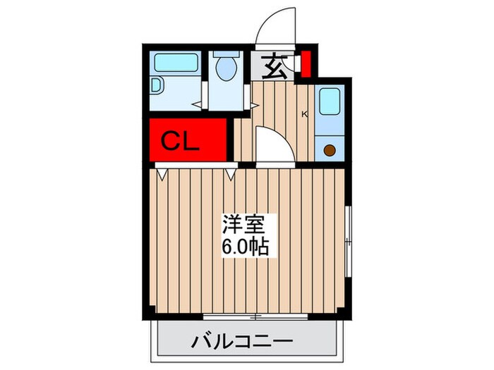 サンライズ貫井の間取り図