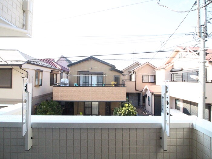 MELDIA舎人Ⅱの室内からの展望