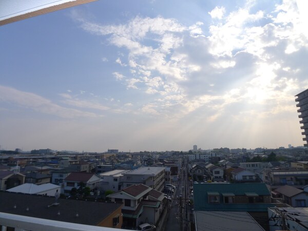 室内からの展望