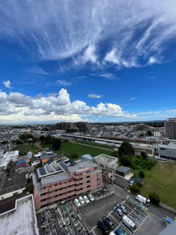 室内からの展望