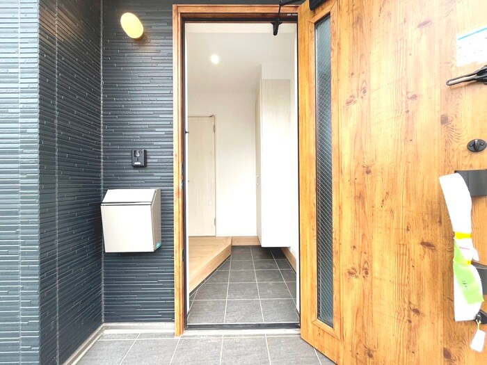 みずほテラスＢ棟の玄関