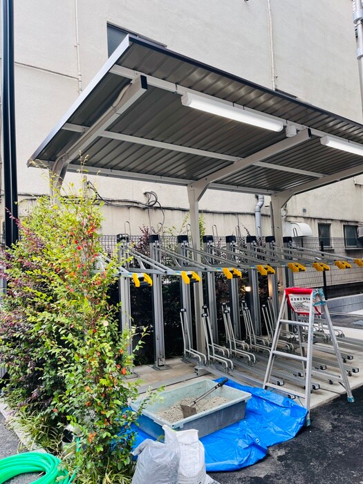 アーバネックス蔵前レジデンスの駐輪場