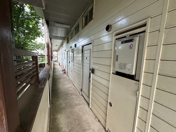 メゾンレオ丘の上のエントランス部分