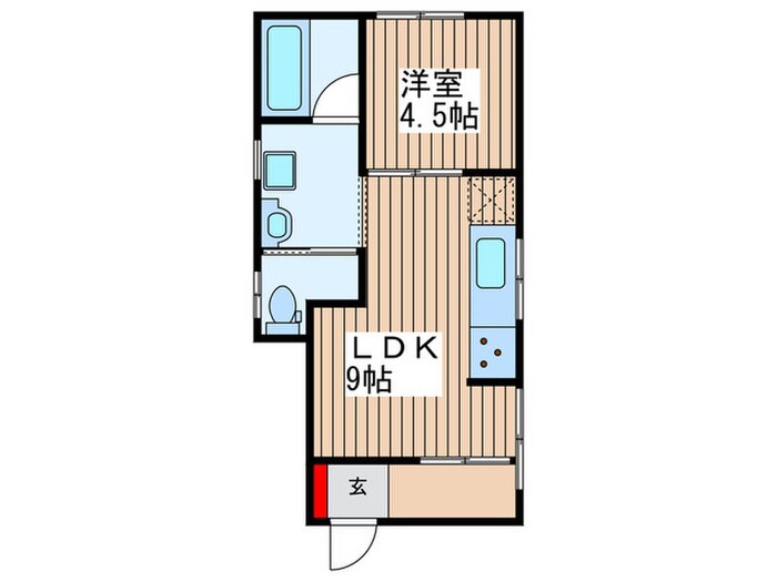 サンハイツの間取り図