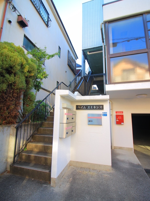 ハイムエミネンスのエントランス部分