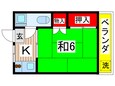 中伸荘の間取図