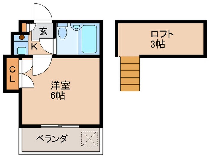 ブラッセル荻窪の間取り図