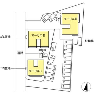 マーリエⅢ外観写真