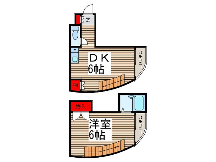 サーカスタウンの間取り図