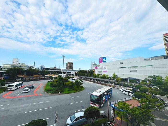 ミレーネ稲毛海岸の室内からの展望