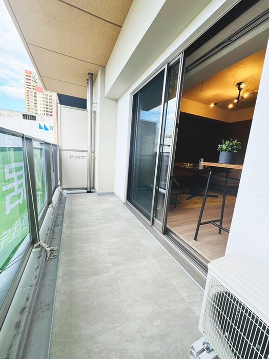 ミレーネ稲毛海岸のベランダ・バルコニー