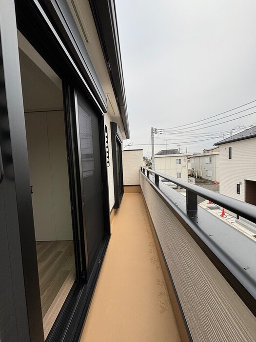 三室戸建Hのベランダ・バルコニー