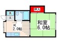 コーポタカの間取図