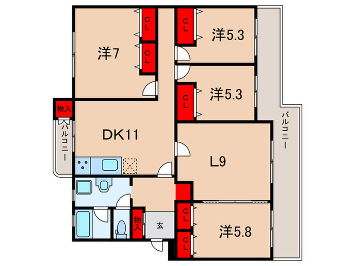間取図