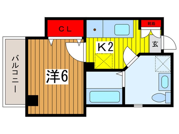 Printemps東岸町の間取り図