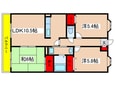 第５旭マンションの間取図