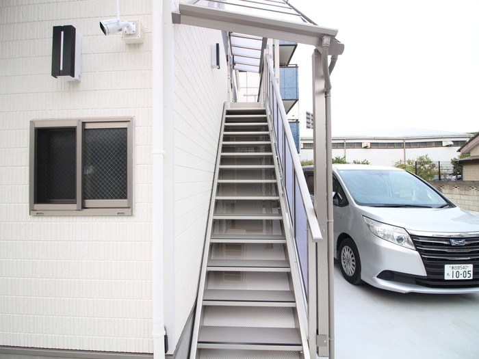 パレスホリケ１のエントランス部分