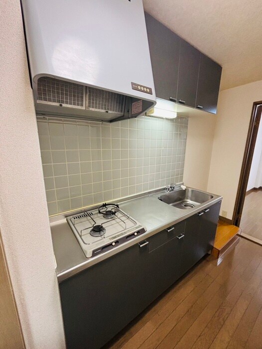 花ハウスのキッチン