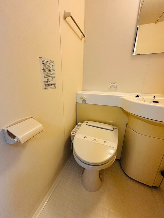 花ハウスのトイレ