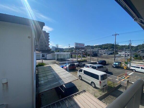 室内からの展望