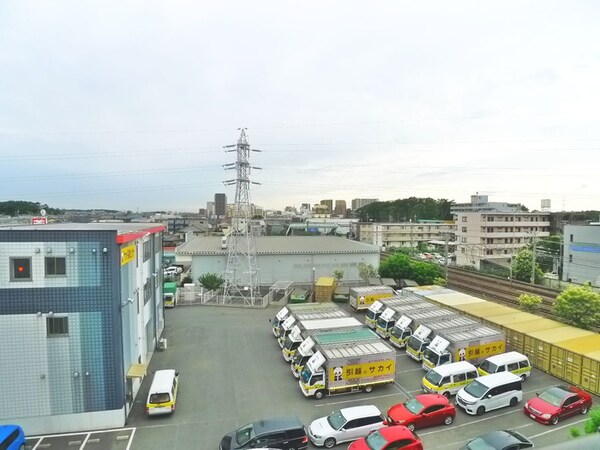 室内からの展望