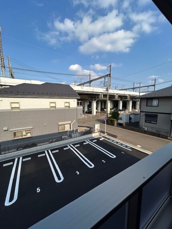 室内からの展望