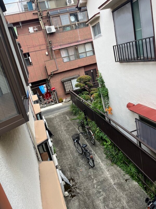 室内からの展望