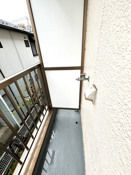 コーポ上山の洗濯機置場