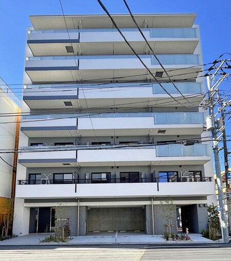 JU TOWER FRONT 亀沢外観写真