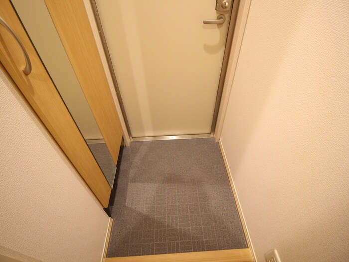 ソレイユの玄関