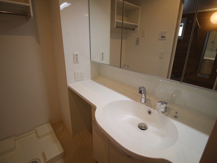 ソレイユの洗面