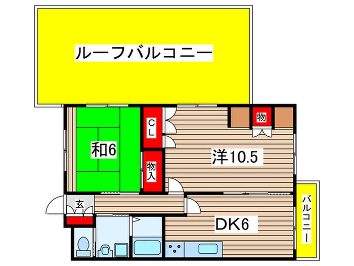中島ビルの間取り図